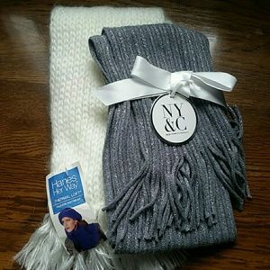 Set of 2 winter scarves-NWT